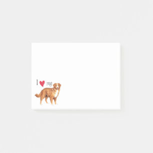 Bloco Post-it Eu amo meu Toller