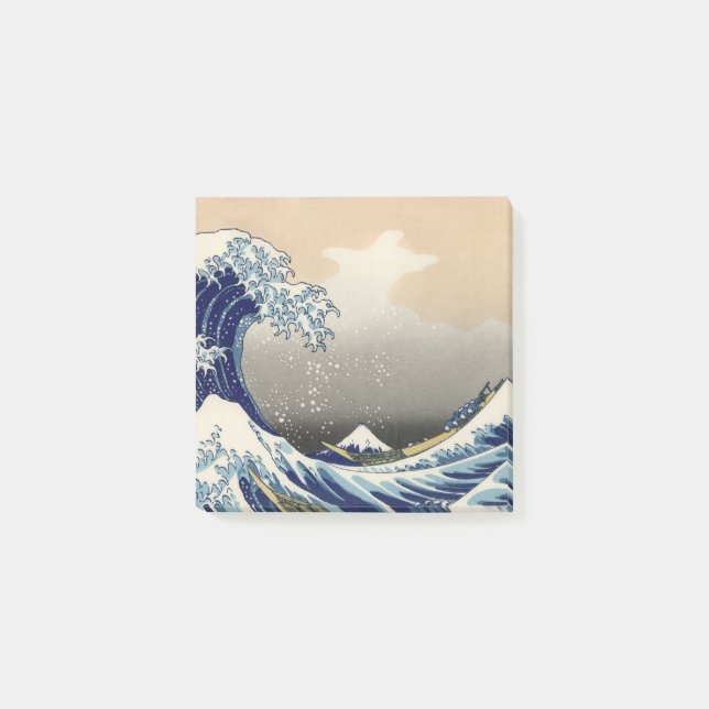 Bloco Post-it EXCELENTE WAVE Azul Branco (Frente)