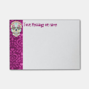 Bloco Post-it Feliz Muertos - notas feitas sob encomenda do