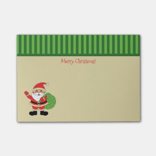 Bloco Post-it Feliz Natal de Papai Noel
