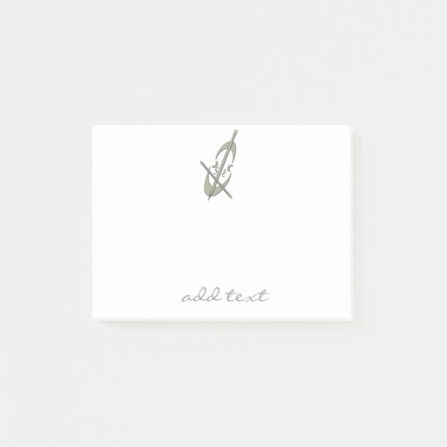 Bloco Post-it Feriado de Cello Música Cuta (Frente)