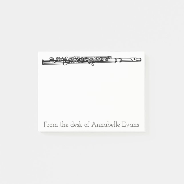 Bloco Post-it Flauta (Frente)