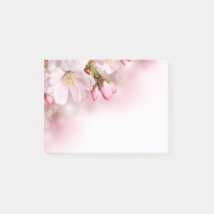Bloco Post-it Flores da Cargo--Nota-Cereja