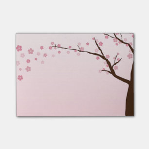 Bloco Post-it Flores de cerejeira 2