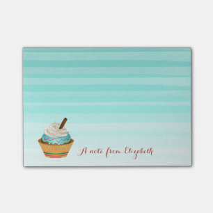 Bloco Post-it Fofa Adorável Estilosa Menina , Cupcake