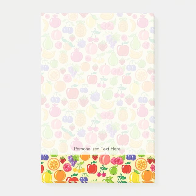 Bloco Post-it Fruta (Frente)