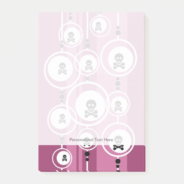 Bloco Post-it Fundo do Grunge (Frente)