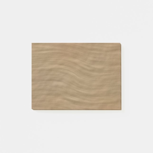 Bloco Post-it Fundo do Olhar Natural do Tan Sandstone (Frente)