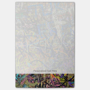 Bloco Post-it Fundo dos grafites