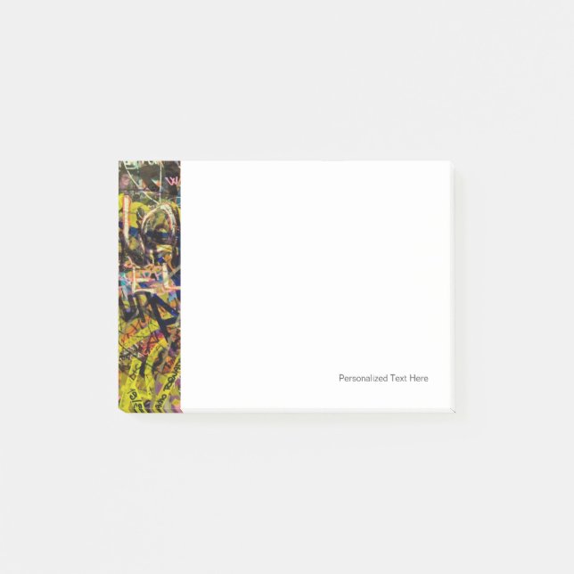 Bloco Post-it Fundo dos grafites (Frente)