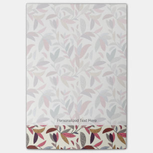 Bloco Post-it Fundo floral 2