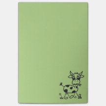 Funny Little Cow - posto dos correios It hellgrün