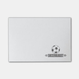 Bloco Post-it Futebol engraçado