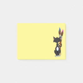 Bloco Post-it Gato Artista