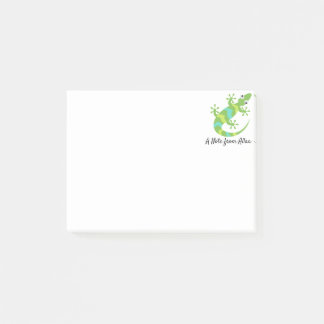 Bloco Post-it Gecko Lizard Emoji