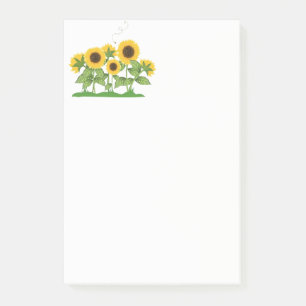 Bloco Post-it Girassóis - Posta-it-Notes