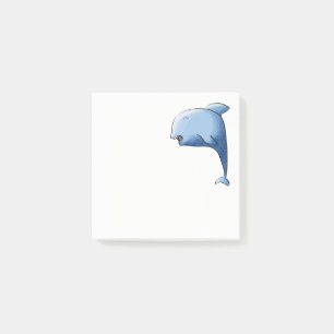 Bloco Post-it Golfinho azul