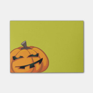 Bloco Post-it Grinning Halloween Pumpkin Post-it® Notes