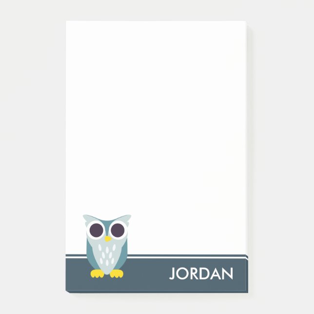 Bloco Post-it Henry a coruja (Frente)