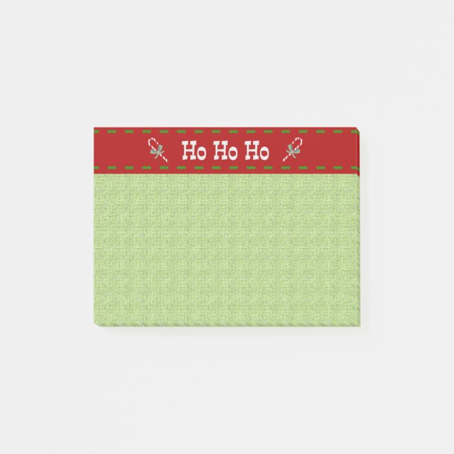 Bloco Post-it Ho Ho Ho (Frente)