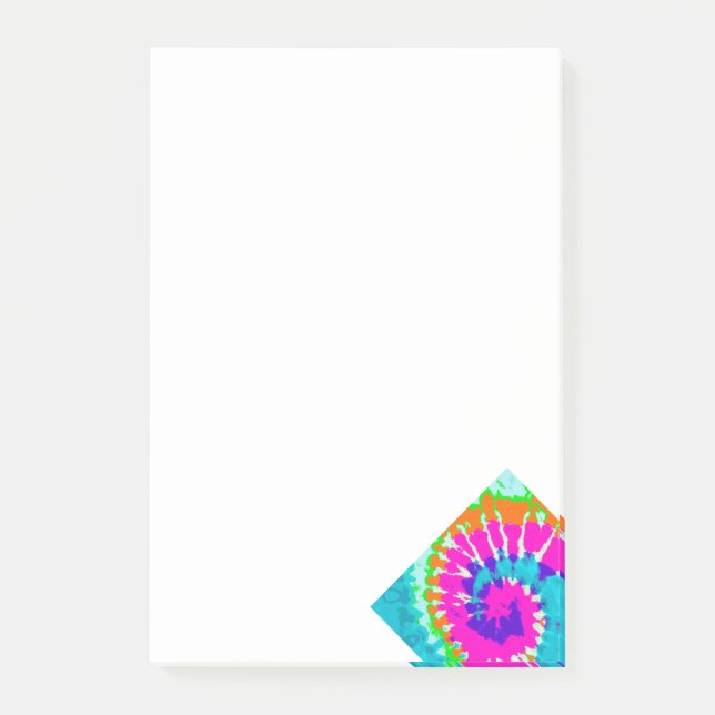 Bloco Post-it holiES - Estilo de Batik Espiral de Energia (Frente)