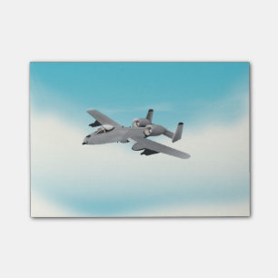 Bloco Post-it Ilustração de Plano Militar A10