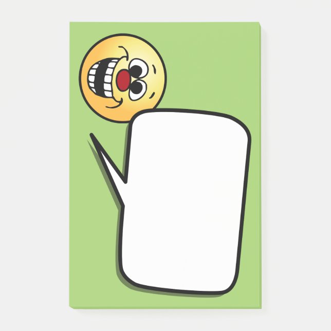 Bloco Post-it Incrível Rosto Grumpey (Frente)