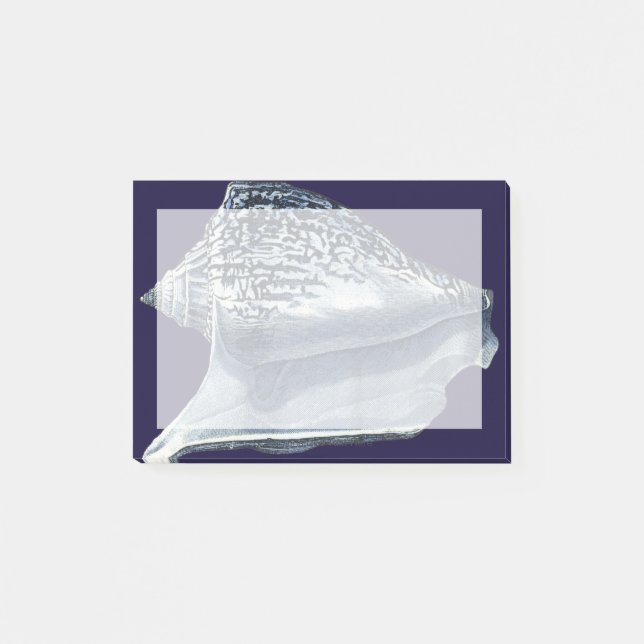 Bloco Post-it Indigo Shells I (Frente)