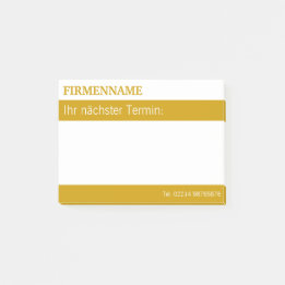 Bloco Post-it Individuelle Klebenotizen