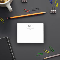 Iniciais mínimos limpos Cinzas brancas