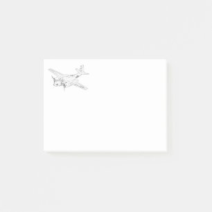 Bloco Post-it Invasor de Douglas A-26