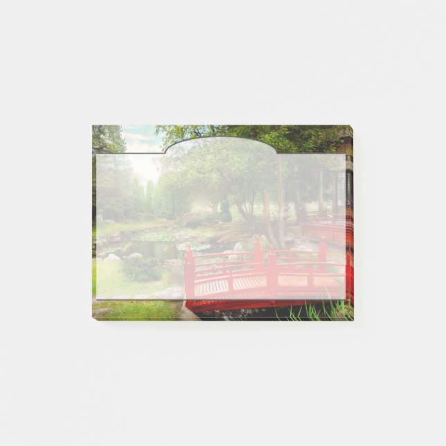 Bloco Post-it Japonês - harmonia e natureza (Frente)