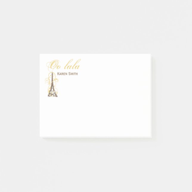 Bloco Post-it Lala de Oo (Frente)