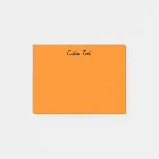 Bloco Post-it Laranja brilhante