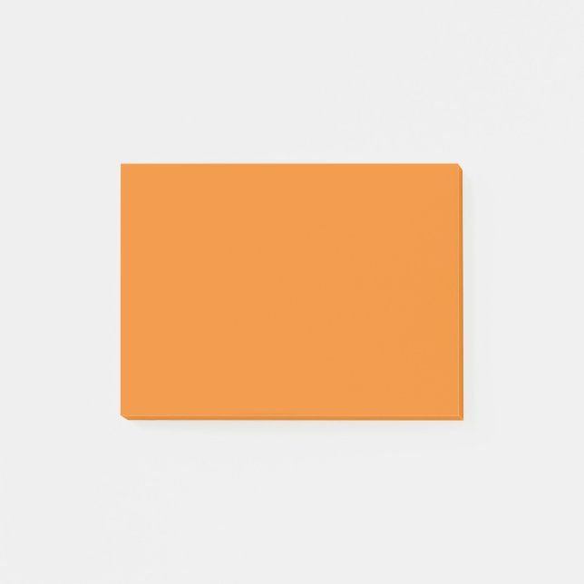 Bloco Post-it Laranja simples (Frente)