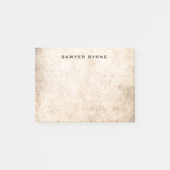 Bloco Post-it Legal Cara Rustic (Frente)