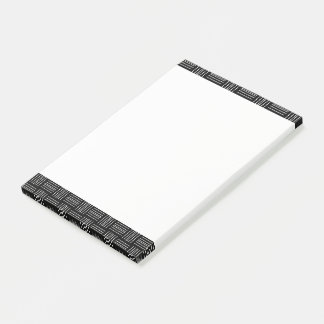 Bloco Post-it Linhas horizontais verticais post-it;  almofada de