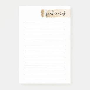Bloco Post-it Lista de Idioma Espanhol a Fazer