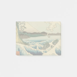 Bloco Post-it Mar Japonês de Satta Hiroshige Art