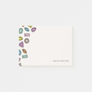 Bloco Post-it Marfim das gemas (pequenas) -