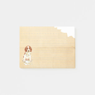 Bloco Post-it Meu Welsh Springer Comeu Minha Casa