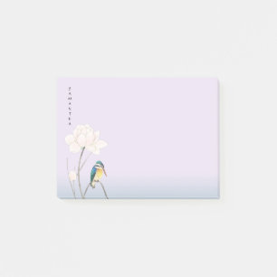 Bloco Post-it Monograma japonês Vintage Lotus Posto-it® 4 x 3
