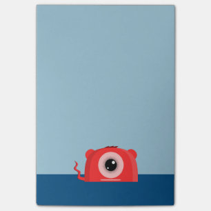 Bloco Post-it Monstro Bonito e Amigável Mutante dos Ciclopes
