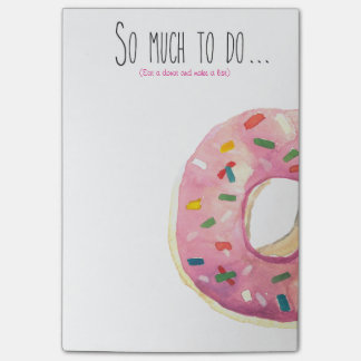 Bloco Post-it Muito Que Fazer...