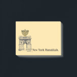 Bloco Post-it New York Hanukkah NYC Menorah Jewish Holiday<br><div class="desc">Apresenta uma ilustração original de um marco clássico da NYC "vestido" para os feriados! Há muitos designs de posto ilustrados adicionais disponíveis. Não vê o que está procurando? Precisa de ajuda para a personalização? Entre em contato com Rebecca para ter algo projetado só para você.</div>