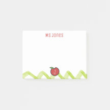 Nome personalizado da Apple do professor Monograma