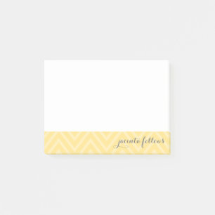 Bloco Post-it NOME PERSONALIZADO NOTA legal padrão de desvio cin
