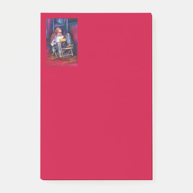 Bloco Post-it Norman prefere Desenhar no sono (Frente)