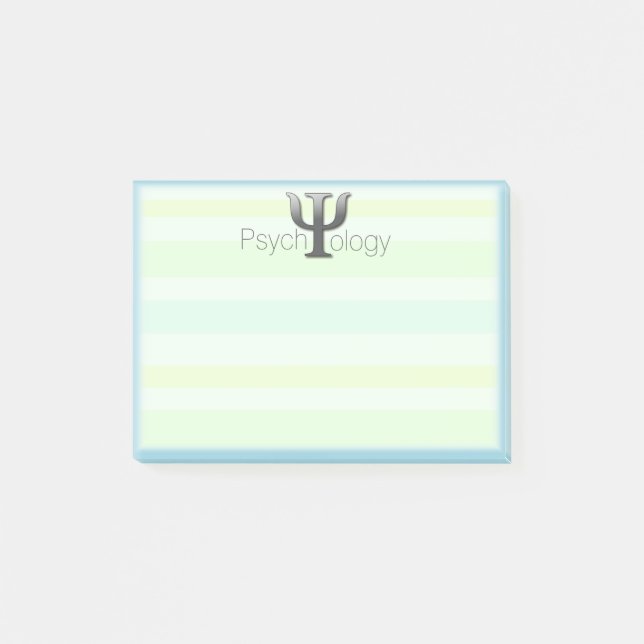 Bloco Post-it Nota do Cargo-it® da psicologia (Frente)