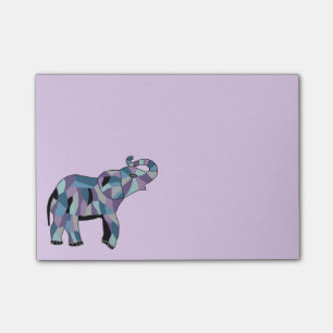Bloco Post-it Notas afortunadas do Cargo-it® do elefante